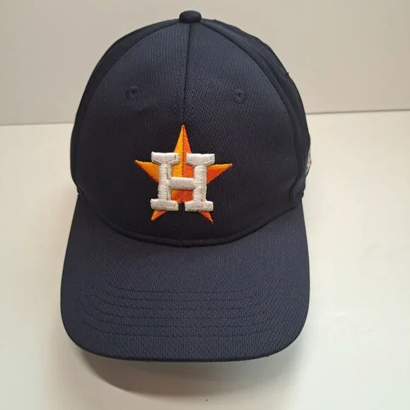 Houston Astros MLB Team Cap Hat Embroidered Logo Adjust Strap OSFM Blue Star - Picture 4 of 11